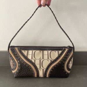 Carolina Herrera logo small shoulder bag